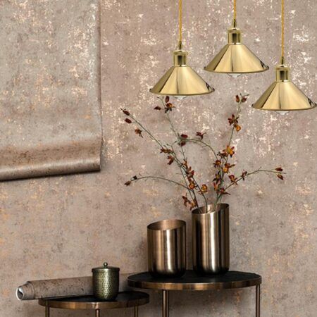 Pendant Lights in French Gold